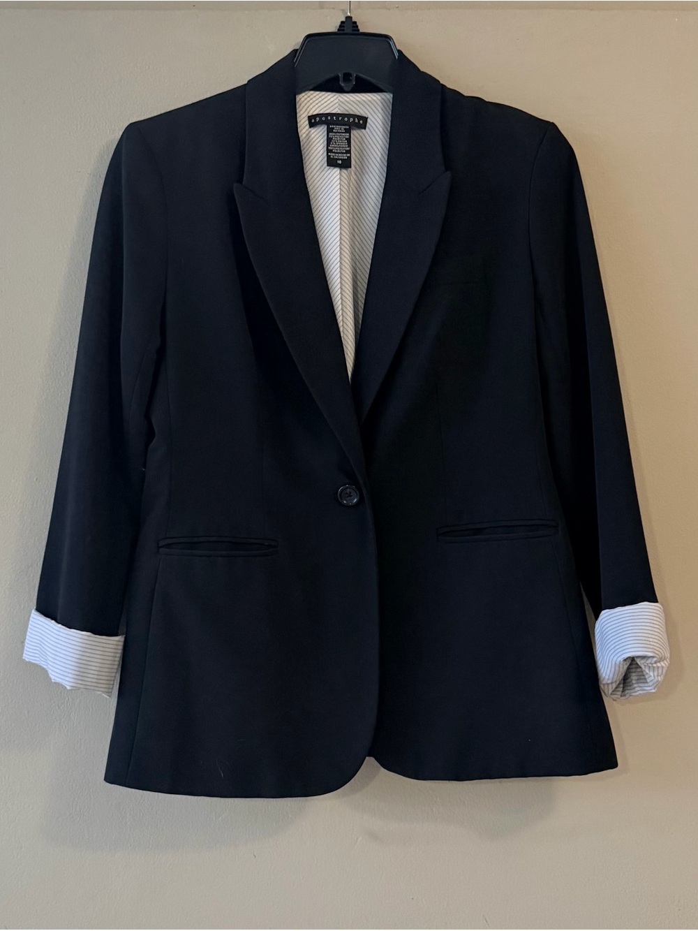 SALE 🔥Apostrophe black blazer (no pants)